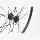 M Part Wheels gravel front wheel with DT 370 hub, 650B size, black, 100x12mm TA G 540 rim, TLR tubeless-ready component