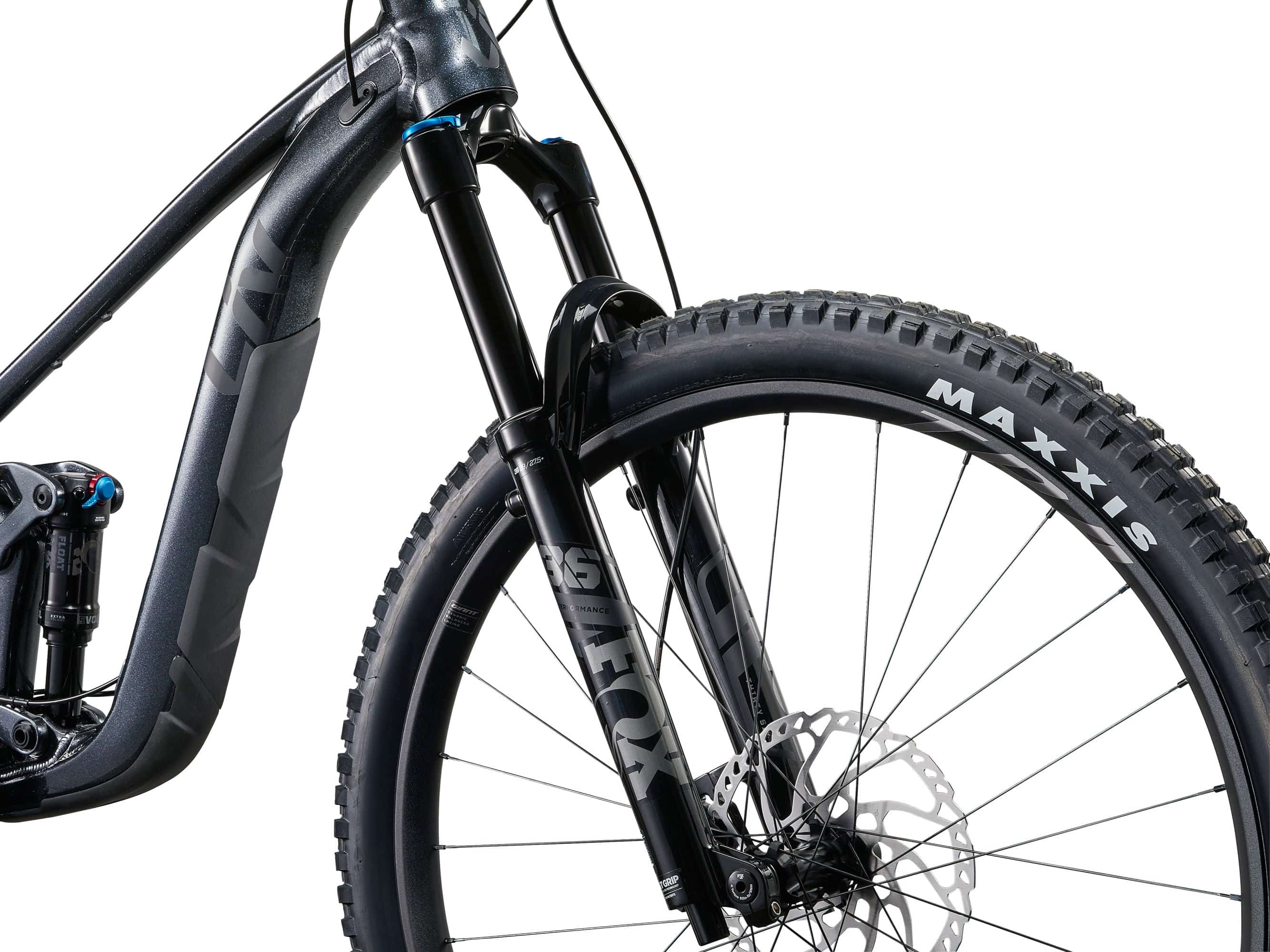 Liv Intrigue X 1 mountain bike with 29-inch wheels, adjustable geometry, and suspension for off-road riding.