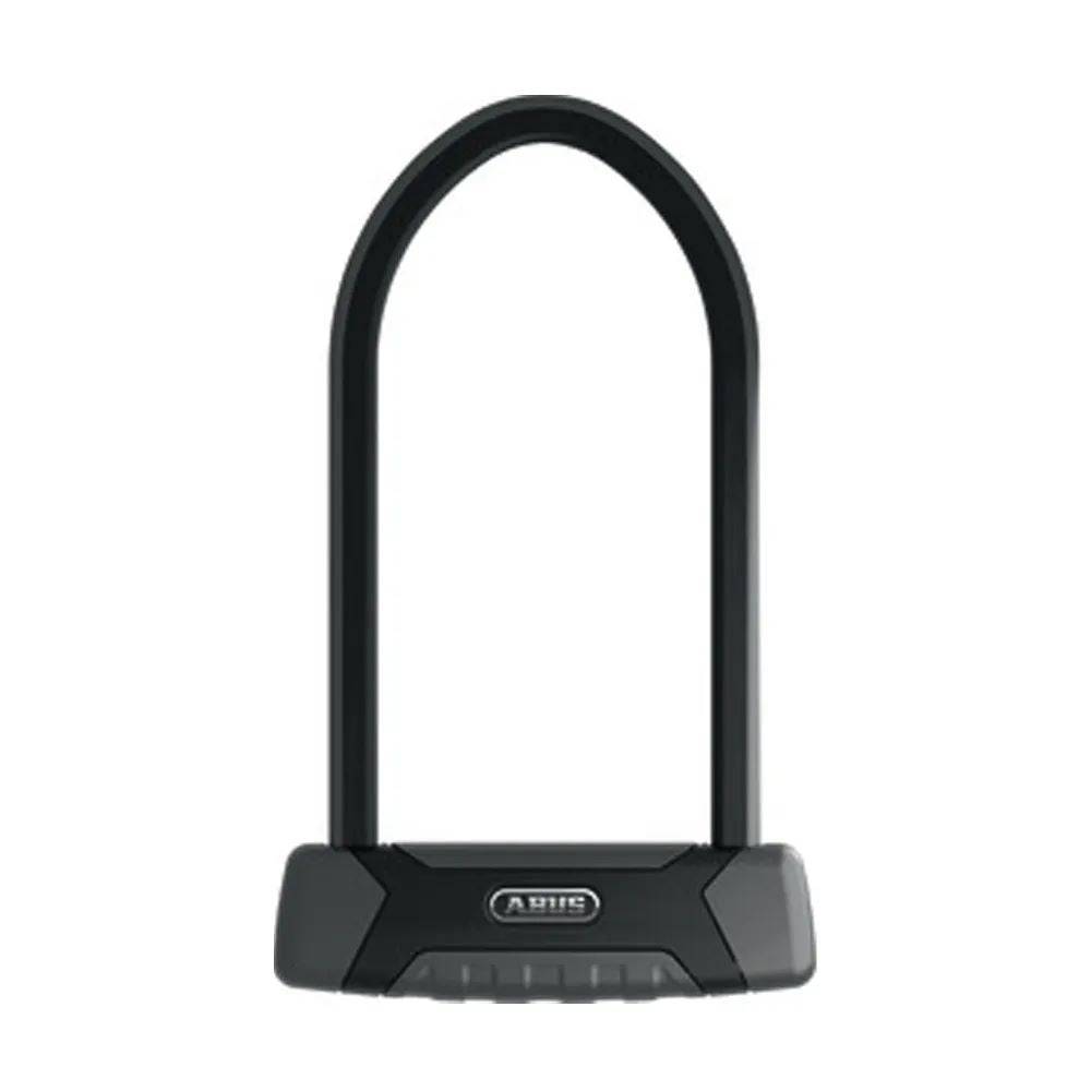ABUS GRANIT XPlus 540 U-Lock bicycle lock with Power Cell technology, sturdy D-lock design for bike security.