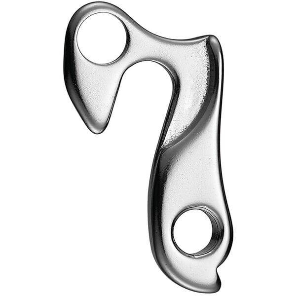 Durable M Part gear hanger for bikes, compatible with various brands, shown as a replacement bike component in the image.
