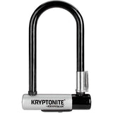 Kryptonite Kryptolok Mini U-Lock with FlexFrame Bracket for bikes, Sold Secure Gold security, compact and durable bike lock accessory.