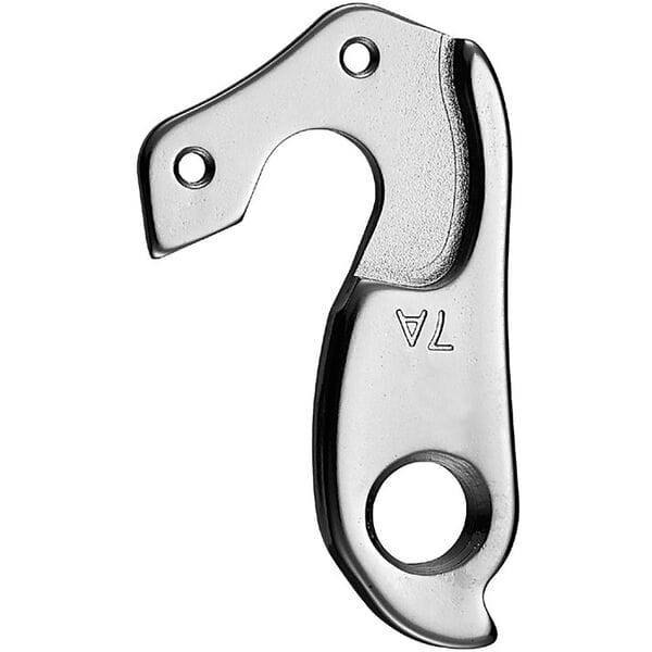 M Part durable gear hanger for Specialized bikes, replacement bike component, designed for reliable gear shifting and bike maintenance.