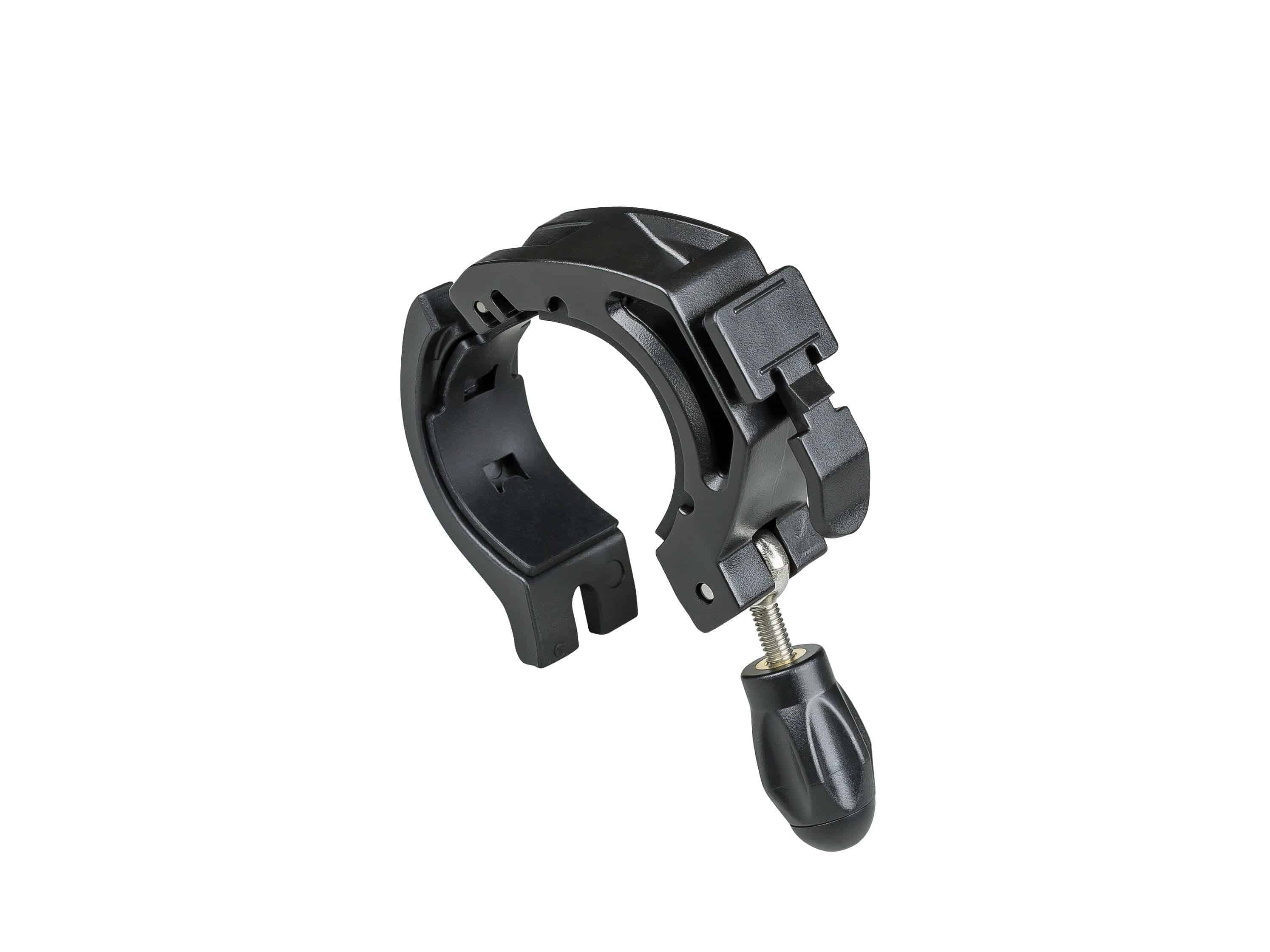 Bontrager Ion Hard-Mount 35 bracket in black for 31.8-35mm handlebars, accessory mount for bike lights or accessories