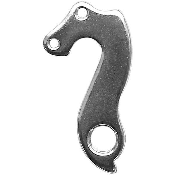 Durable M Part gear hanger for bikes, compatible with various brands, shown attached to a bicycle component.
