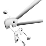 Durable M Part gear hanger for bikes, compatible with various bike brands, shown as a metal replacement component.