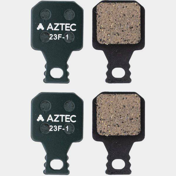 Aztec disc brake pads for Magura MT5 and MT7 e-bike, durable brake components shown in a close-up image.
