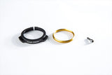 Cane Creek eeWings crank preloader spares and accessories for 30mm spindles, shown with components and packaging.