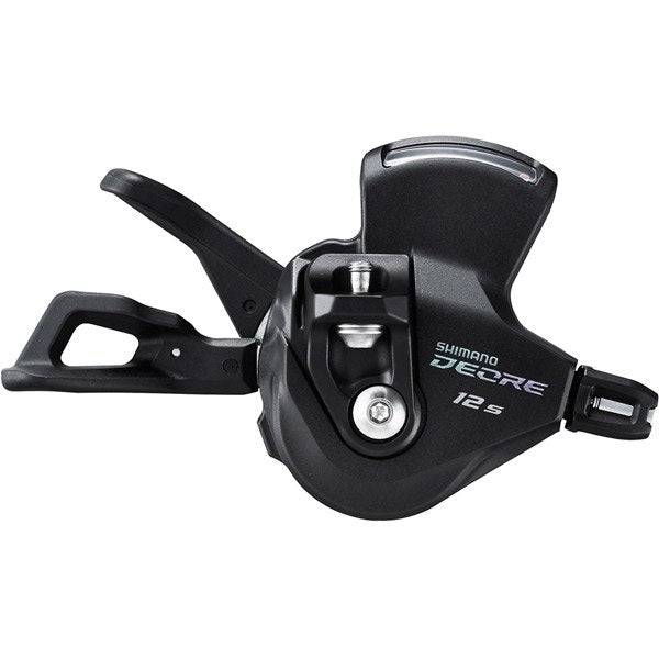 Shimano Deore SL-M6100 Deore shift lever, 12-speed, with display, I-Spec EV, right hand | Swinnerton Cycles