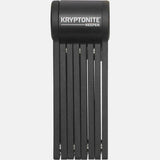 Kryptonite Keeper Mini folding bike lock 80cm with carry bracket and keys, compact security accessory for bicycles.