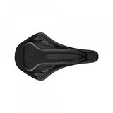 Fizik Terra Argo X1 gravel bike saddle with ergonomic cut-out and carbon rails, designed for comfort and lightweight performance.