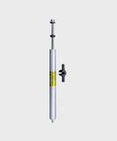 SDG Tellis V2 oil cartridge for dropper seatpost, showing the compact replacement component with branding and smooth performance features.