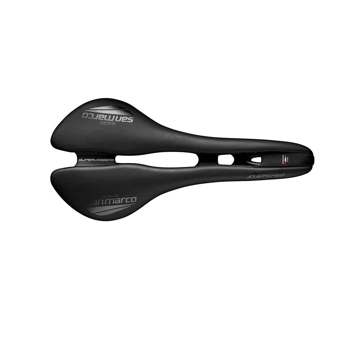 Selle San Marco Aspide Superleggera Saddle: BLACK/BLACK WIDE (L2) | Swinnerton Cycles