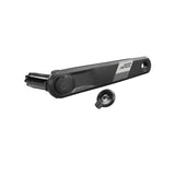 SRAM Apex D1 DUB Wide left arm power meter spindle assembly for crankset, showcasing the component with detailed branding.