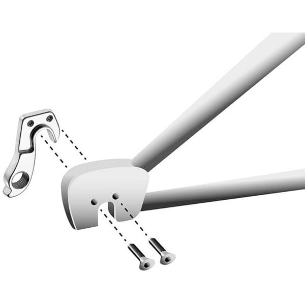 M Part Gear Hanger for bikes, durable giant hanger designed for bike frame protection and component stability.