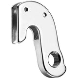 M Part gear hanger for Cannondale bikes, durable bike component replacement part, shown in black with mounting holes visible.