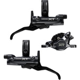 Shimano BR-M8200/BL-M8200 XT 2 pot bled brake levers and callipers, front and rear