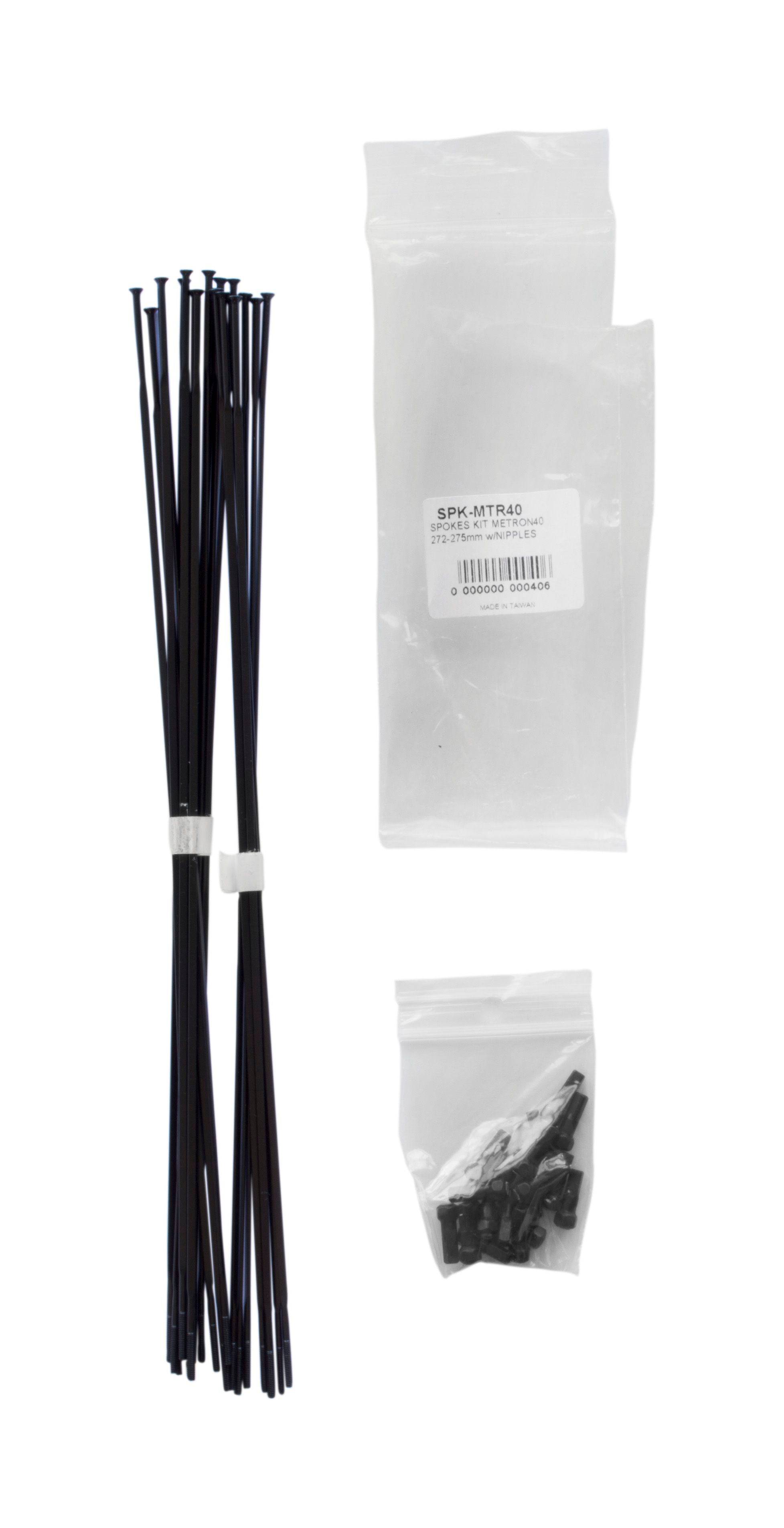 Vision Spoke Kit: Metron 40 (272, 275mm, inc Nipples) | Swinnerton Cycles