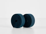 Trek Gel Cork Handlebar Tape Set for road and hybrid bikes with shock-absorbing cushioning and durable grip, shown on bike handlebars.