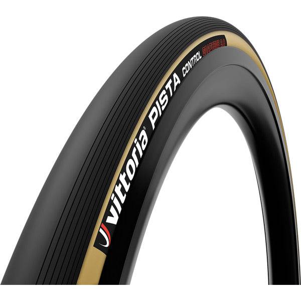 Vittoria Pista Control 23-28 inch Black Tan G2.0 Tubular Tyre | Swinnerton Cycles