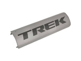 Trek 2022 District+ 9 RIB battery cover in metallic gunmetal black for e-bike components, showcasing a sleek, durable finish.