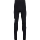 Madison men's long cycling tights with 2D Coolmax pad, reflective tabs, and a fitted, stretchy design for comfortable riding.