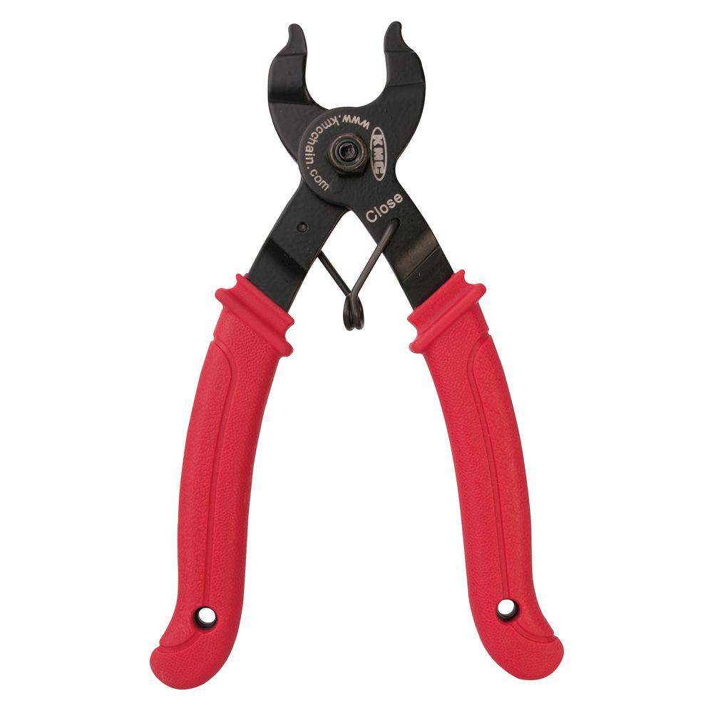 KMC Missing Link Connector Pliers for fast bike chain link removal and connection, workshop tool for bike maintenance