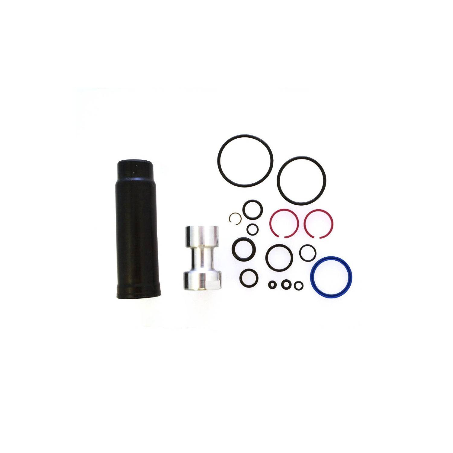 Fox Fork 32/34 SC Rebuild Seal Kit with 8mm Shaft for FIT4 2019+ suspension forks, includes seals and components for maintenance.