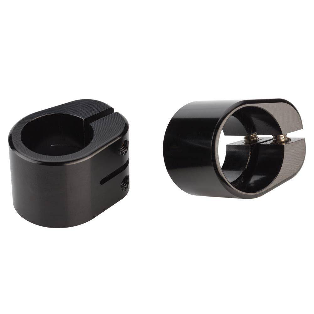 Surly Big Dummy rail collars for bike frame mounts, shown in a close-up of the accessory with metal clamp details.