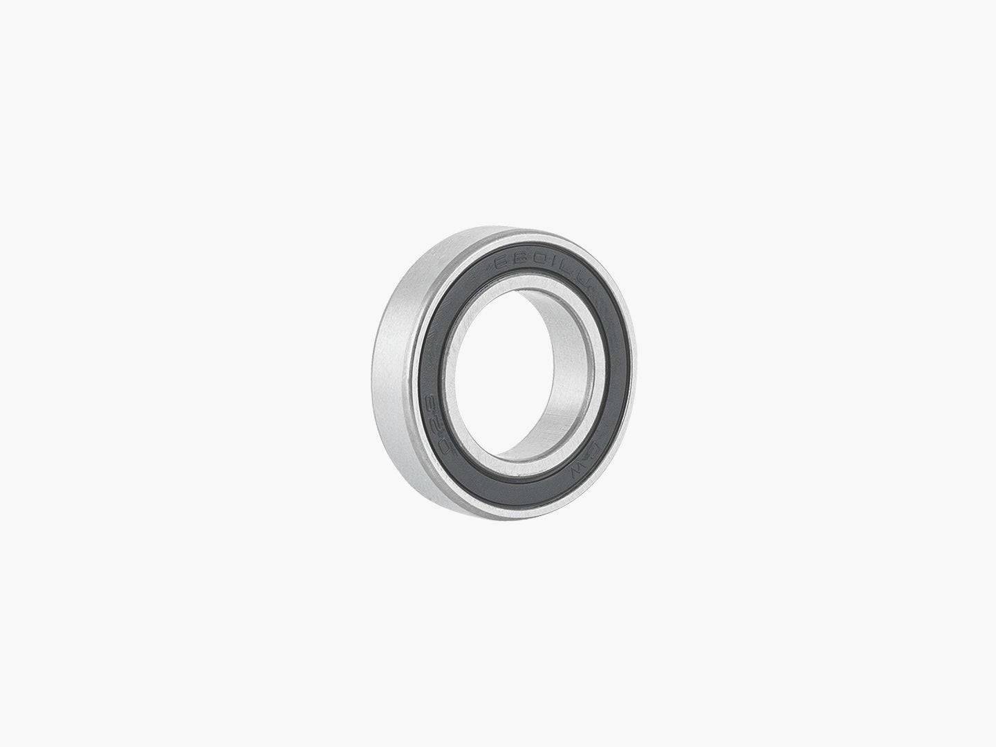 Black Trek full suspension sealed bearing for bike components, measuring 12x21x5mm, designed for heavy contact and durability.