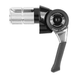 MicroSHIFT road bar end shifters with adjustable tension for drop bar bikes, featuring indexed and friction shifting modes.