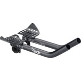 Deda Elementi Parabolica Uno Aero Clip-On Handlebar bars for racing bikes, lightweight aluminum components for aerodynamic performance.