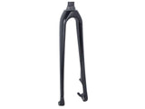 Black Trek Boone 700c disc brake fork with 313mm length and 45mm offset, designed for mountain bike components.
