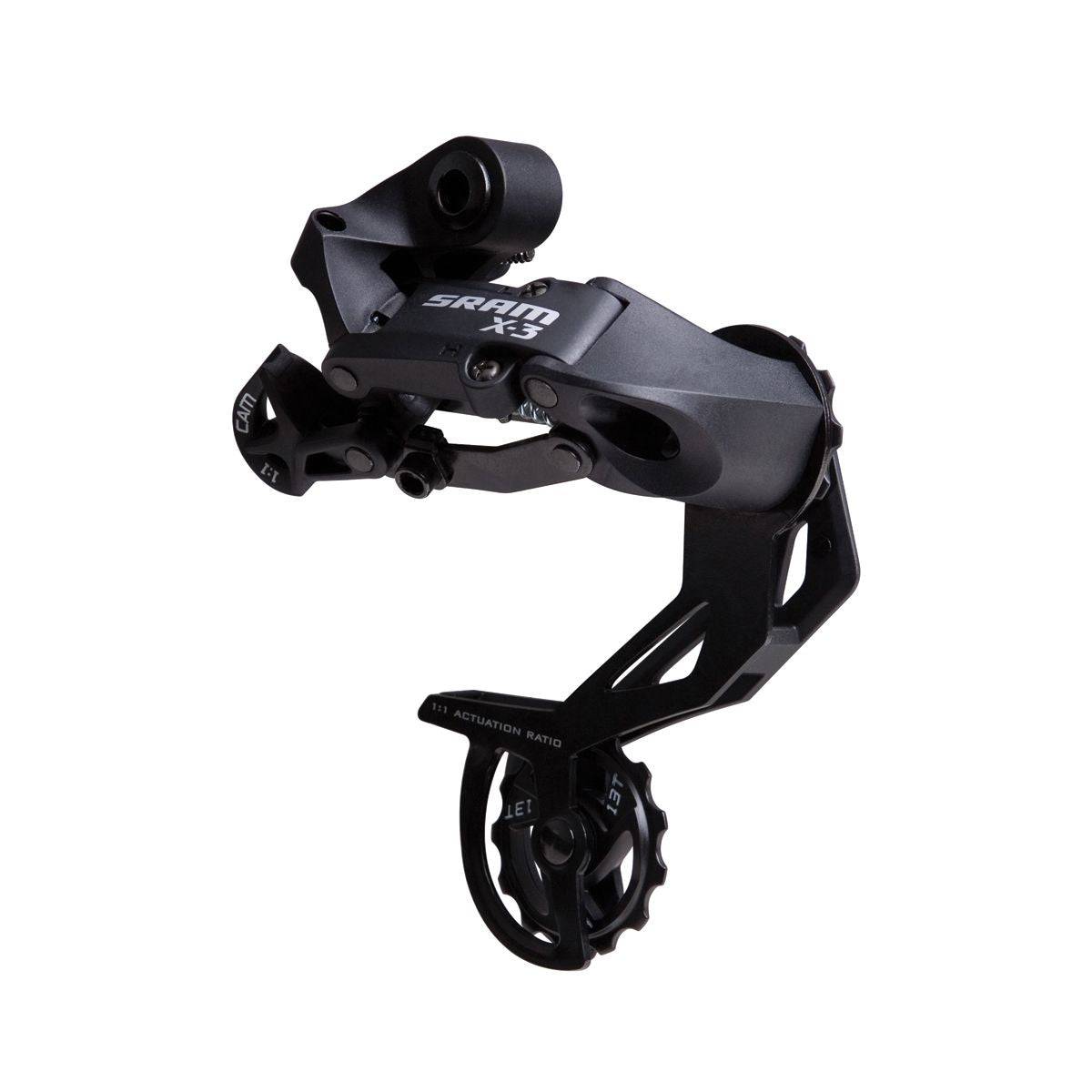 SRAM X3 Rear Derailleur - (7-8spd) Long Cage Black: BLACK 7/8 SPEED LONG | Swinnerton Cycles