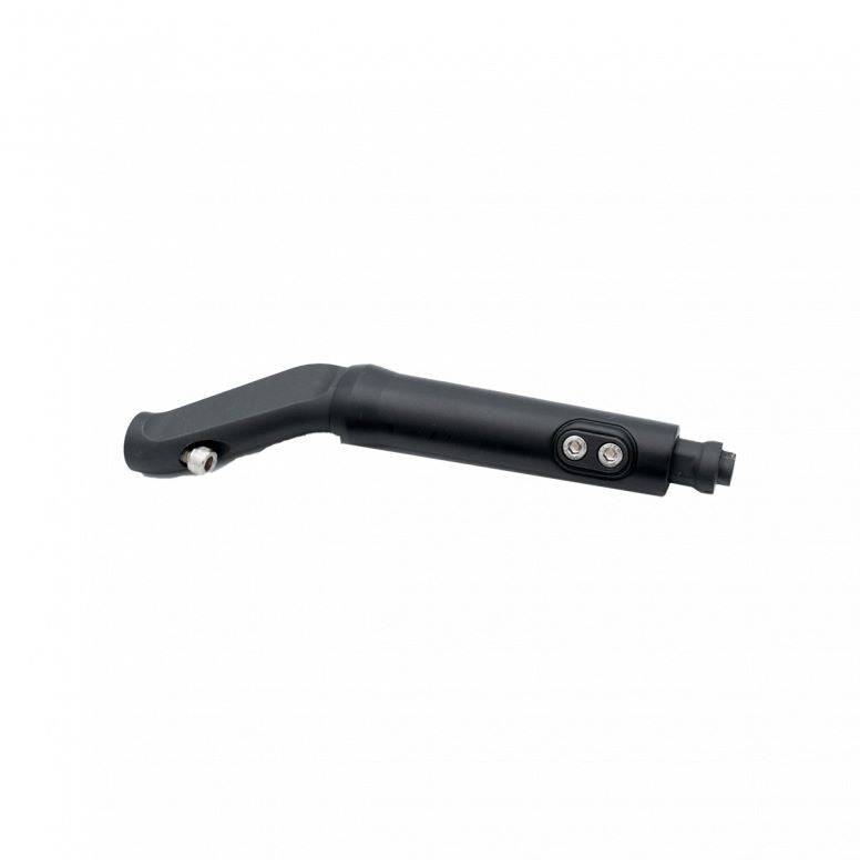 Kids Ride Shotgun Pro right leg replacement part for stable child seat, shown attached to the accessories for kids' ride shotgun seat.