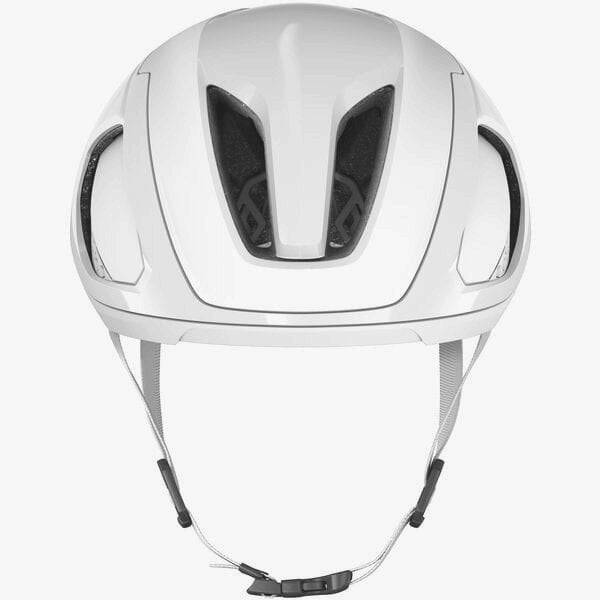 Lazer Vento KinetiCore aerodynamic cycling helmet with advanced ventilation and ScrollSys fit system, shown from the side.