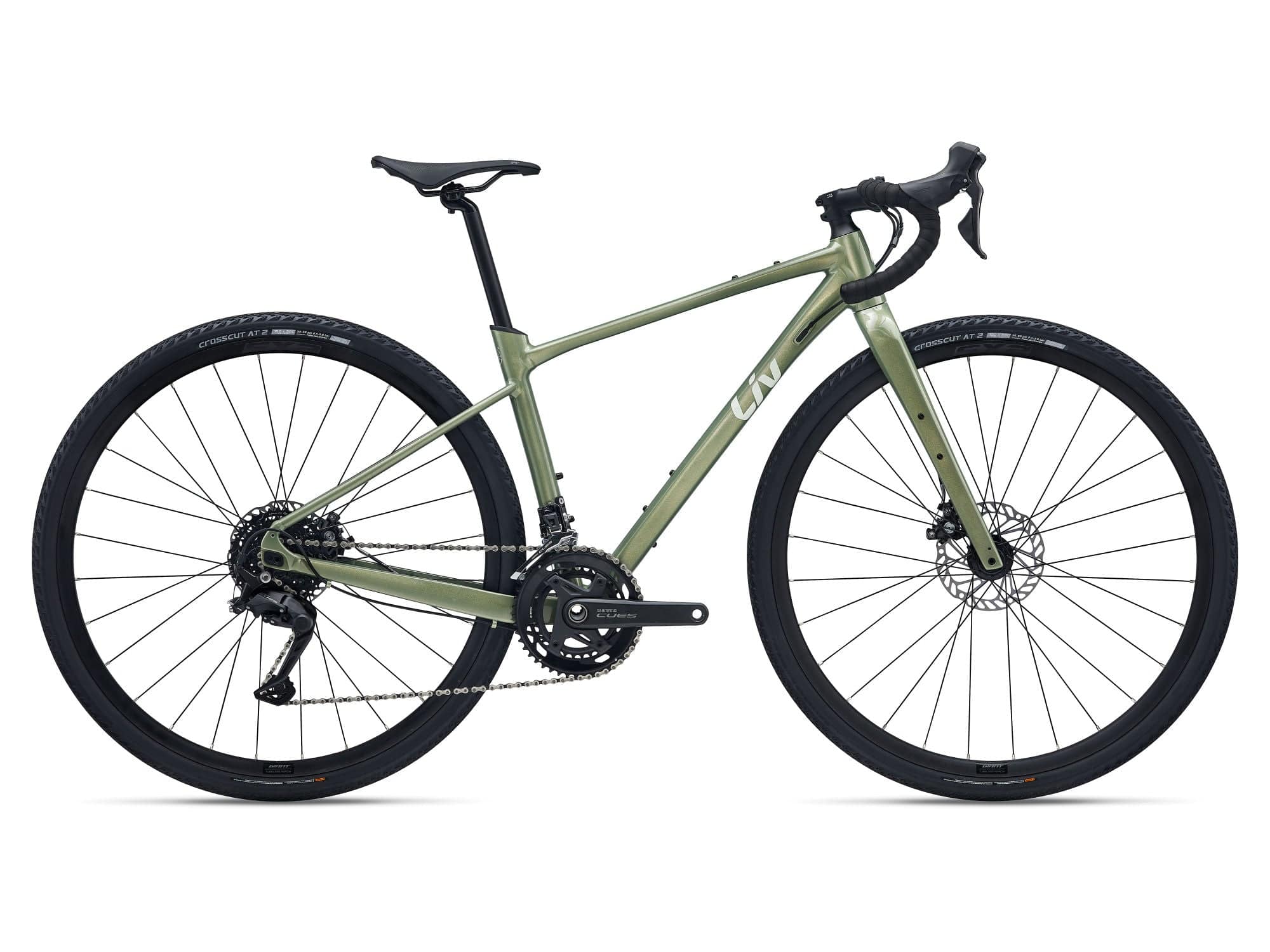 Liv Devote 2 MY26 women's gravel bike with lightweight frame, off-road tires, and sleek design perfect for performance riding.