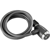 Kryptonite Kryptoflex 1018 key cable lock, 10mm diameter, 180cm length, weather-resistant security cable for bike or equipment.