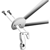 M Part gear hanger for Orbea bikes, durable replacement bike frame protector, component for bike maintenance and repairs.