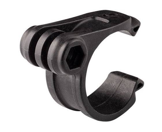 Bontrager Pro Stem Blendr Mono Base for XXX, Pro, Elite bike stems, showing the sleek mounting base for accessories on the bike component.