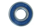 Enduro Bearings MR 128 2RS ABEC 3 sealed bike bearing, 8x12x3.5mm, showing the compact metal component for bike upgrades.