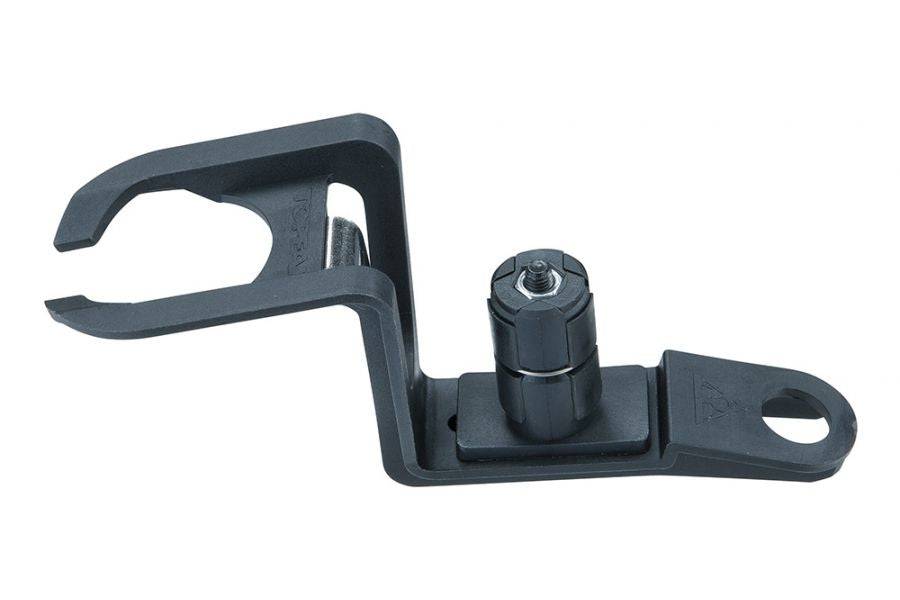 Topeak FIXER SET Defender FX mounting kit for Black Defender FX mudguard, includes accessories for 19.6-26mm bike fender installation.