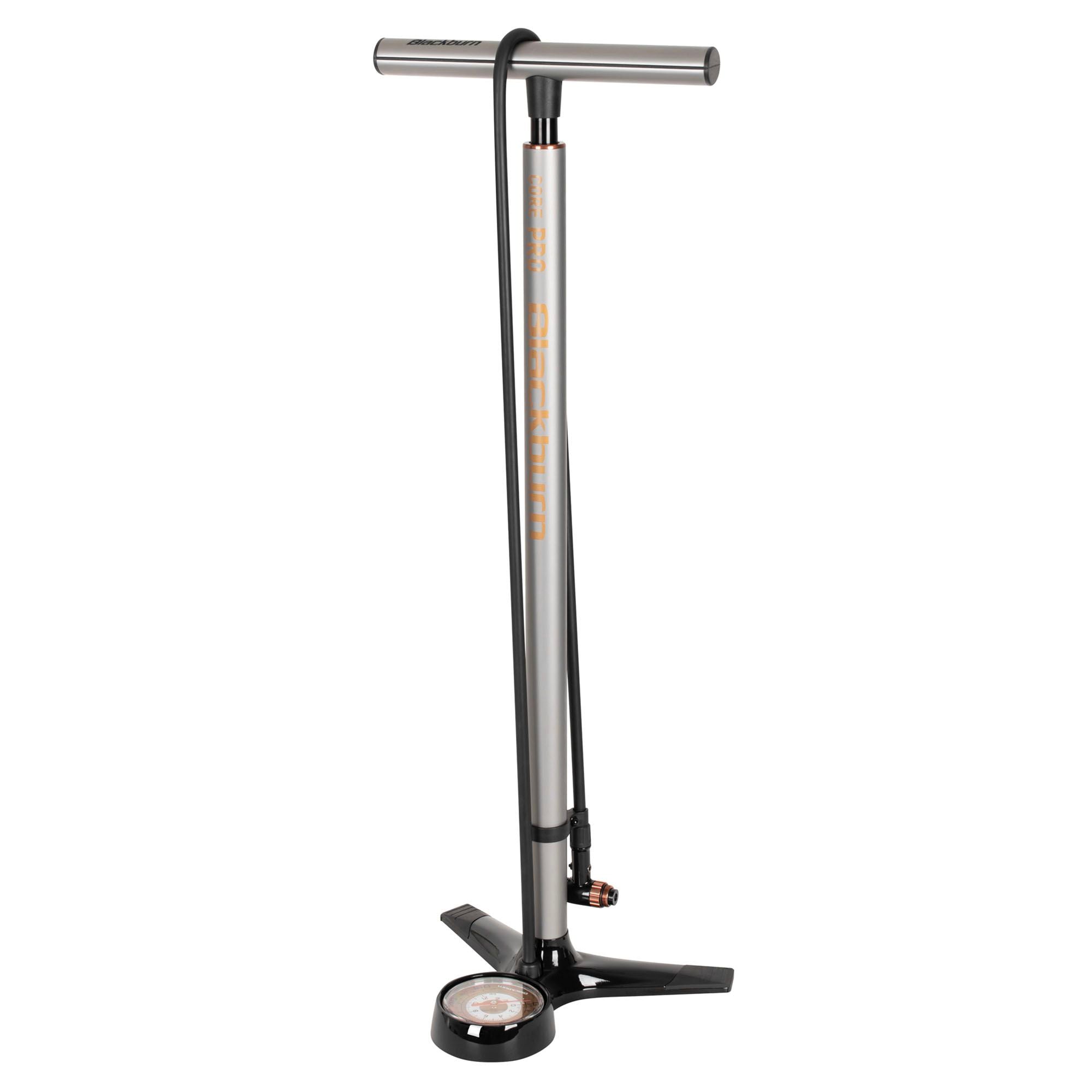 Blackburn Floor Pumps - Core Pro Floor Pump: Grey | Swinnerton Cycles