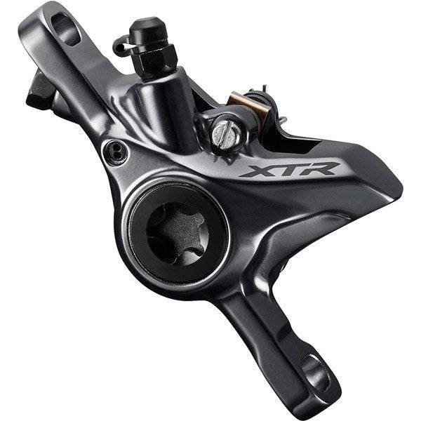 Shimano XTR BR-M9100 XTR disc brake calliper, 2 pot, post mount, front or rear | Swinnerton Cycles