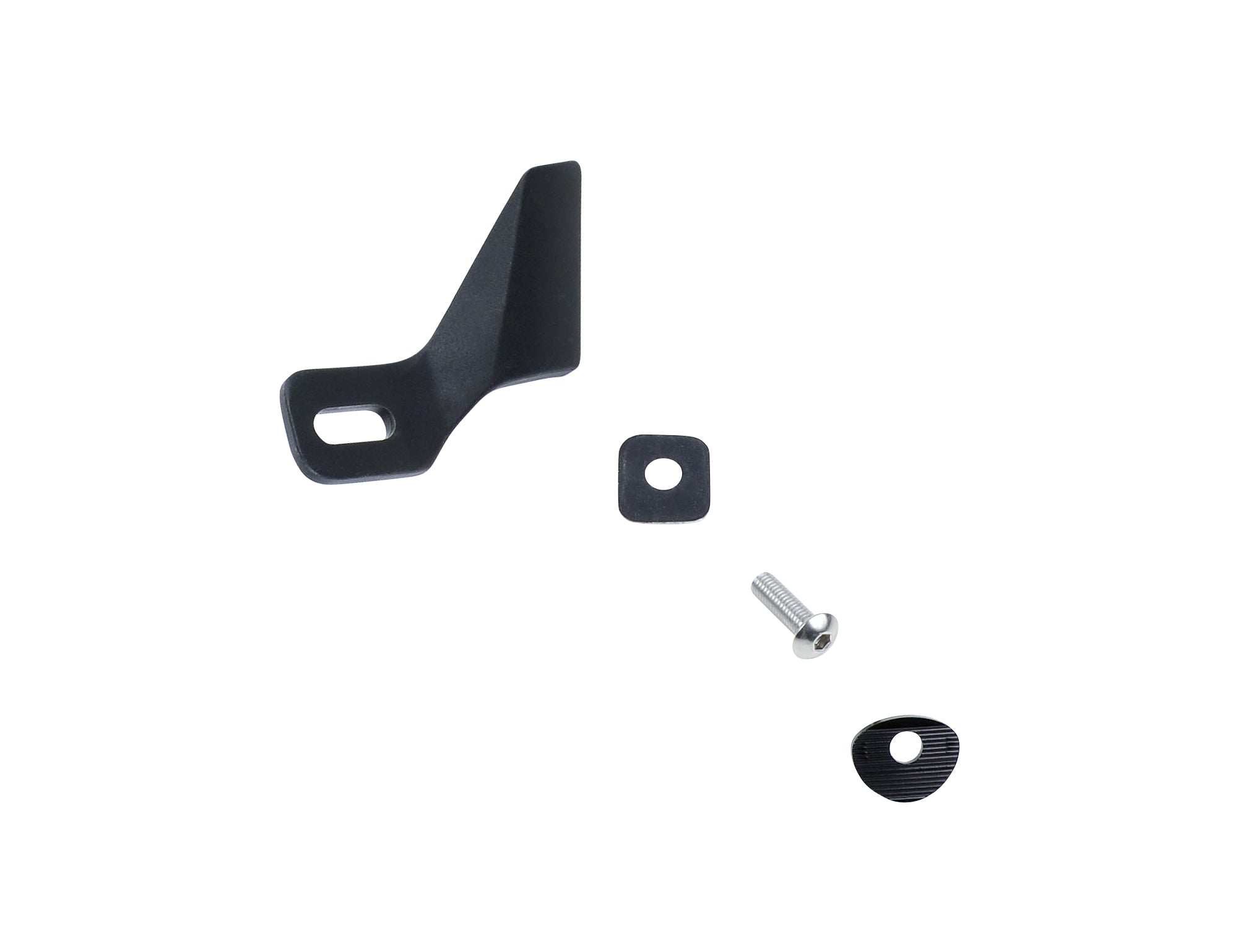 Trek Madone 9 Aero Chainkeeper black accessory attached to Madone 9-Series bike frame for chain protection.