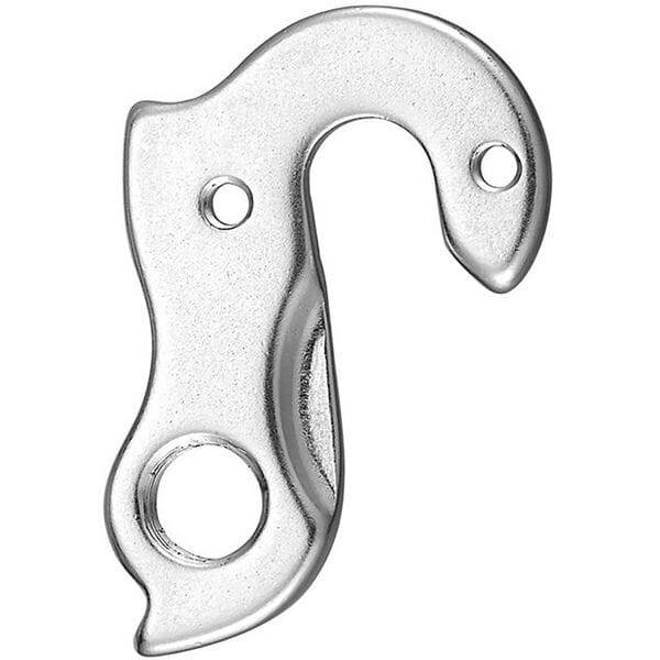 M Part gear hanger for bikes, durable replacement component compatible with various bike brands, shown in close-up view.