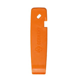 Orange SKS bike tyre levers 3-pack for easy tyre removal and valve work, ideal for bike workshop use.