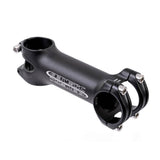 Genetic SLR Road Bike Stem 31.8mm with flip-flop and split bar clamp, showcasing the lightweight bike component in black finish.