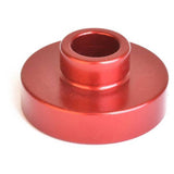 Wheels Manufacturing 6002 open bore adapter replacement for large bearing press, workshop tool with metal construction.