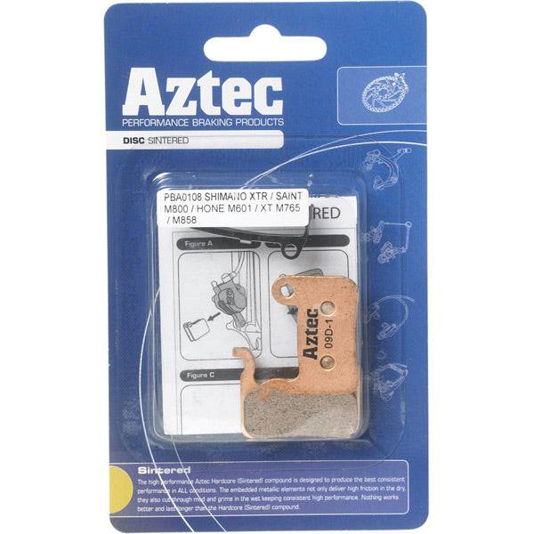 Aztec Sintered Disc Brake Pads for Shimano XTR M975 / M965 / M966 / Saint M800 | Swinnerton Cycles