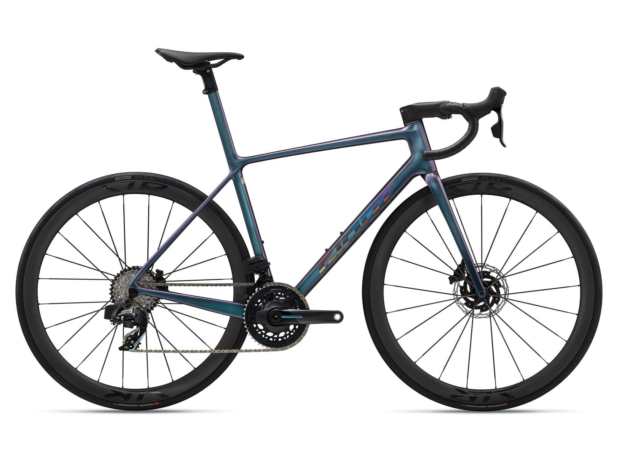 Giant TCR Advanced SL 1 road bike with SRAM Force eTap AXS drivetrain, lightweight frame, and aerodynamic design.